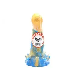 Kiotos Monstar - Dildo Beast 20 - Goud/Blauw/Wit -Sex Toys winkel Kiotos Monstar Dildo Beast 20 goudblauwwit 7