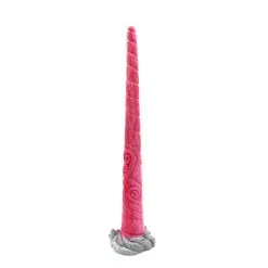 Kiotos Monstar - Dildo Beast 21 - Roze/Grijs/Wit