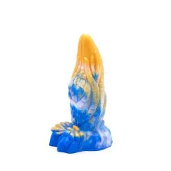 Kiotos Monstar - Dildo Beast 36 - 20 X 7 Cm - Goud/Blauw