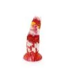 Kiotos Monstar - Dildo Beast 4 - 21 X 6.5 Cm - Tie Dye Oranje/Wit/Rood
