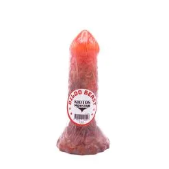 Kiotos Monstar - Dildo Beast 40 - 19 X 4.8 Cm - Roze/Goud -Sex Toys winkel Kiotos Monstar Dildo Beast 40 19 x 4 8 cm rozegoud 7