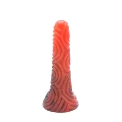 Kiotos Monstar - Dildo Beast 41 - 21 X 4.3 Cm - Rood/Roze/Groen