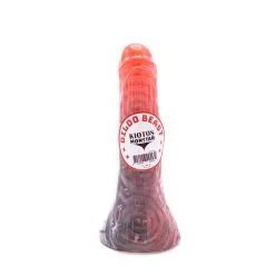 Kiotos Monstar - Dildo Beast 41 - 21 X 4.3 Cm - Rood/Roze/Groen -Sex Toys winkel Kiotos Monstar Dildo Beast 41 21 x 4 3 cm roodrozegroen 8