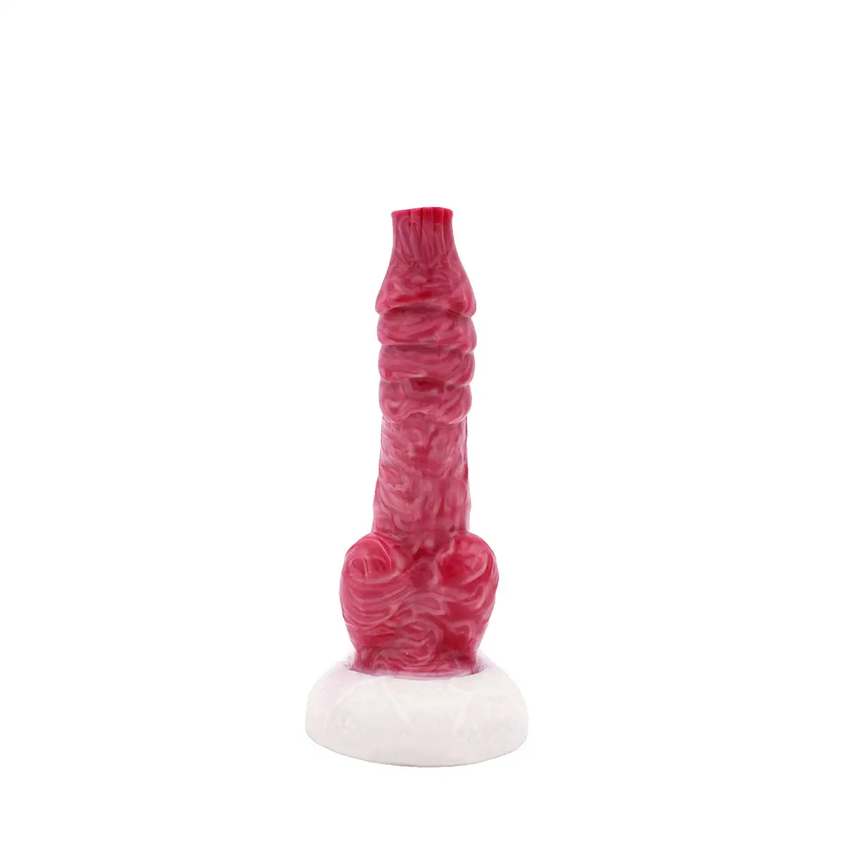 Kiotos Monstar - Dildo Beast No. 46 - 20.5 X 3.8 Cm - Roze/Rood/Wit 6 Kiotos Monstar - Dildo Beast No. 46 - 20.5 X 3.8 Cm - Roze/Rood/Wit - Afbeelding 6