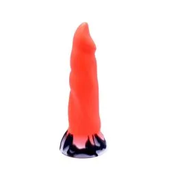 Kiotos Monstar - Dildo Beast No. 47 - Oranje/Zwart/Wit -Sex Toys winkel Kiotos Monstar Dildo Beast No 47 oranjezwartwit 4