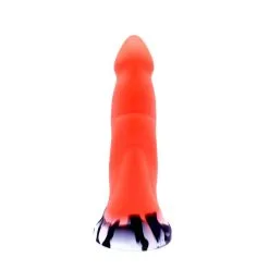 Kiotos Monstar - Dildo Beast No. 47 - Oranje/Zwart/Wit -Sex Toys winkel Kiotos Monstar Dildo Beast No 47 oranjezwartwit 5