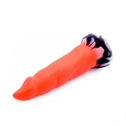Kiotos Monstar - Dildo Beast No. 47 - Oranje/Zwart/Wit -Sex Toys winkel Kiotos Monstar Dildo Beast No 47 oranjezwartwit 6