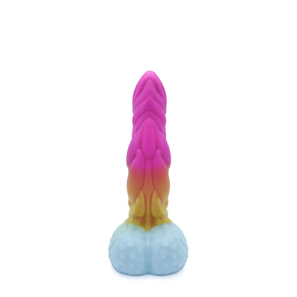 Kiotos Monstar - Dildo Beast No. 49 - Roze/Wit/Geel 5 Kiotos Monstar - Dildo Beast No. 49 - Roze/Wit/Geel - Afbeelding 5
