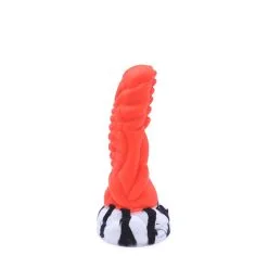 Kiotos Monstar - Dildo Beast No. 51 - Oranje/Wit/Zwart -Sex Toys winkel Kiotos Monstar Dildo Beast No 51 oranjewitzwart 4