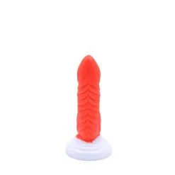 Kiotos Monstar - Dildo Beast No. 52 - Oranje/Wit -Sex Toys winkel Kiotos Monstar Dildo Beast No 52 oranjewit 5