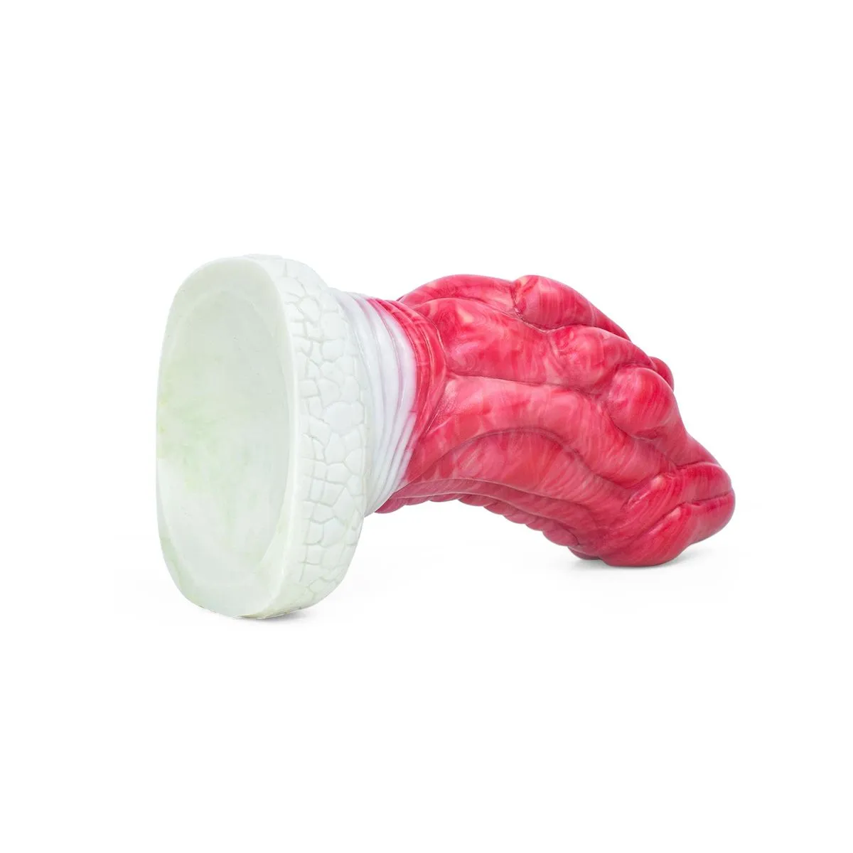 Kiotos Monstar Dildo Beast Nr. 78 Caraxes - Roze/Wit/Grijs 3 Kiotos Monstar Dildo Beast Nr. 78 Caraxes - Roze/Wit/Grijs - Afbeelding 3