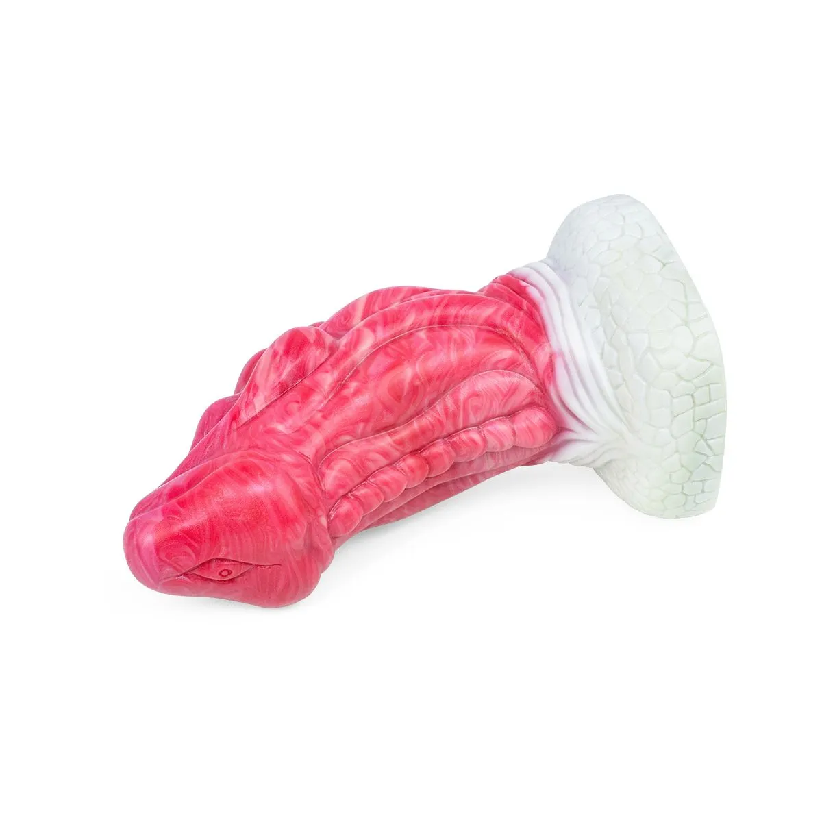 Kiotos Monstar Dildo Beast Nr. 78 Caraxes - Roze/Wit/Grijs 4 Kiotos Monstar Dildo Beast Nr. 78 Caraxes - Roze/Wit/Grijs - Afbeelding 4