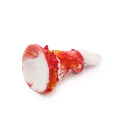 Kiotos Monstar - Dildo Beast OCTOPUS- 18 X 5 Cm - Tie Dye Oranje/Wit/Rood -Sex Toys winkel Kiotos Monstar Dildo Beast Octopus 18 x 5 cm tie dye oranjewitrood 4
