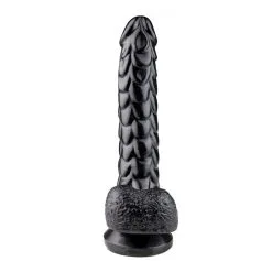 Kiotos Monstar - Dildo ECHO 24,5 X 4 Cm - Zwart -Sex Toys winkel Kiotos Monstar Dildo Echo 245 x 4 cm zwart 3