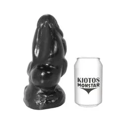 Kiotos Monstar - Dildo GREMLIN 21,5 X 9,3 Cm - Zwart