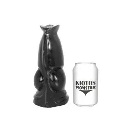 Kiotos Monstar - Dildo Prowler - 25.5 X 10 Cm - Zwart