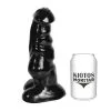 Kiotos Monstar - Ribbed Dildo DRAKE 24 X 8.5 Cm - Zwart