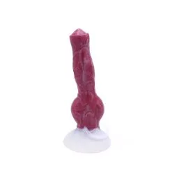 Kiotos Monstar - Squirting Dildo Beast No. 64 - 21 X 4 Cm - Rood/Wit -Sex Toys winkel Kiotos Monstar Squirting Dildo Beast No 64 21 x 4 cm roodwit 5