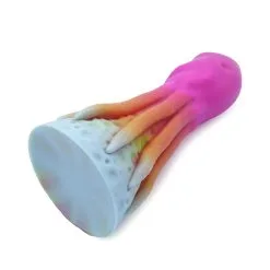 Kiotos Monstar - XXL Dildo Beast No. 54 - Roze/oranje/Wit -Sex Toys winkel Kiotos Monstar XXL Dildo Beast No 54 rozeoranjewit 8