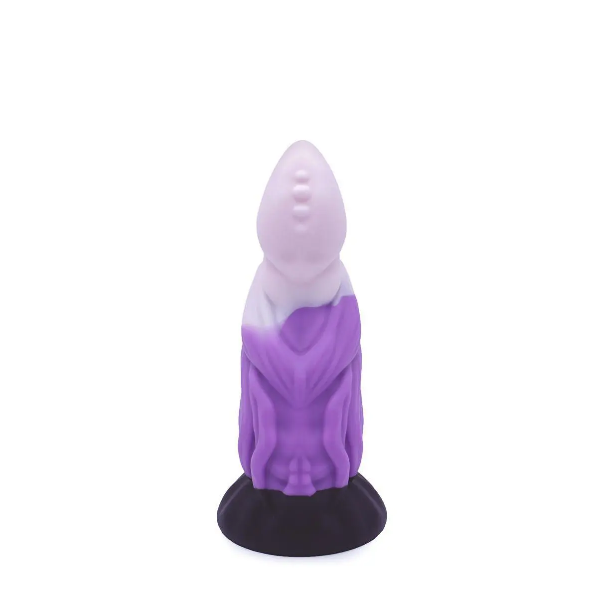 Kiotos Monstar - XXL Dildo Beast No. 55 - Paars/Zwart/Wit 3 Kiotos Monstar - XXL Dildo Beast No. 55 - Paars/Zwart/Wit - Afbeelding 3