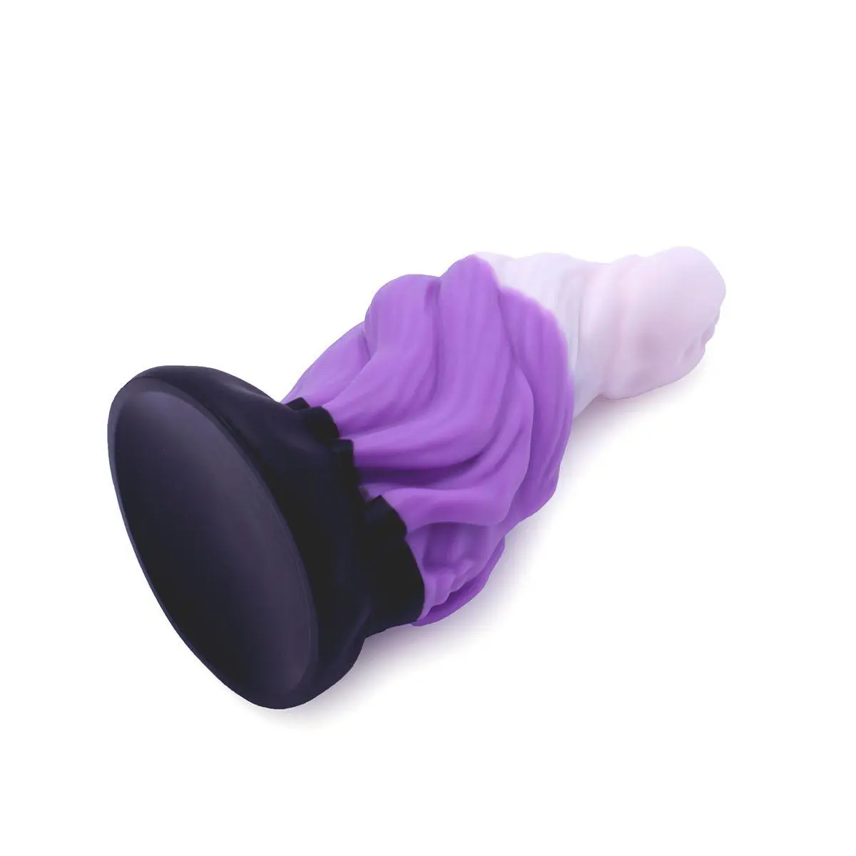 Kiotos Monstar - XXL Dildo Beast No. 55 - Paars/Zwart/Wit 7 Kiotos Monstar - XXL Dildo Beast No. 55 - Paars/Zwart/Wit - Afbeelding 7