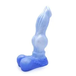 Kiotos Monstar - XXL Dildo Beast No. 57 Michel The Mastiff - Blauw/Wit