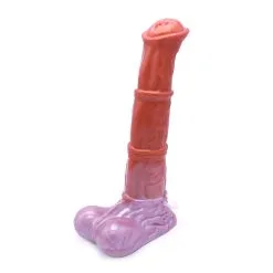 Kiotos Monstar - XXL Squirting Dildo Beast No. 58 Paolo The Pony - Rood/Wit -Sex Toys winkel Kiotos Monstar XXL Squirting Dildo Beast No 58 Paolo the Pony RoodWit 6