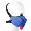 Kiotos - Neopreen Puppy Dog Gag/Mondmasker - Blauw