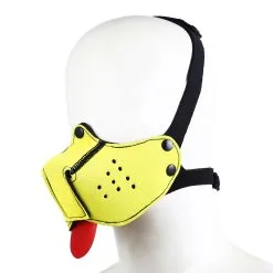 Kiotos - Neopreen Puppy Dog Gag/Mondmasker - Geel 10 Kiotos - Neopreen Puppy Dog Gag/Mondmasker - Geel -Sex Toys winkel Kiotos Neopreen Puppy Dog GagMondmasker Geel 3
