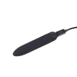 Kiotos Siliconen Sniper Bullet Vibrator - Zwart -Sex Toys winkel Kiotos Siliconen Sniper Bullet Vibrator zwart 4