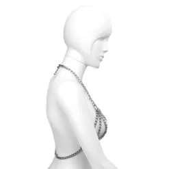 Kiotos Steel - BH-top Van Metalen Kettingen Met Ketting-slip -Sex Toys winkel Kiotos Steel BH top van metalen kettingen met ketting slip 5