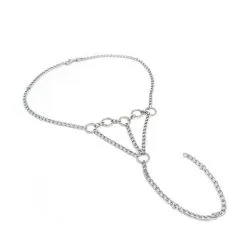 Kiotos Steel - BH-top Van Metalen Kettingen Met Ketting-slip -Sex Toys winkel Kiotos Steel BH top van metalen kettingen met ketting slip 7