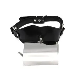 Kiotos Leather Kiotos Steel - Gag Met Toiletrol Houder 8 Kiotos Leather Kiotos Steel - Gag Met Toiletrol Houder -Sex Toys winkel Kiotos Steel Gag Met Toiletrol Houder 3