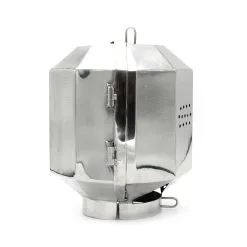 Kiotos Steel - Luxe Hoofdkooi Van RVS - Hoofdmasker - 2550 Gram - Diameter Nek 41 Cm -Sex Toys winkel Kiotos Steel Luxe Hoofdkooi van RVS Hoofdmasker 2550 gram Diameter nek 41 cm 12