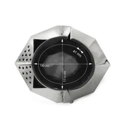 Kiotos Steel - Luxe Hoofdkooi Van RVS - Hoofdmasker - 2550 Gram - Diameter Nek 41 Cm -Sex Toys winkel Kiotos Steel Luxe Hoofdkooi van RVS Hoofdmasker 2550 gram Diameter nek 41 cm 3