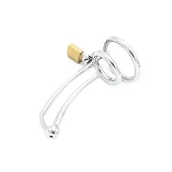 Kiotos Steel - Penis Slot Met Holle Lange Penis Plug -Sex Toys winkel Kiotos Steel Penis Slot met Holle Lange Penis Plug 5