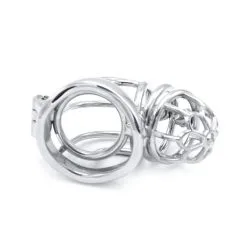 Kiotos Steel - RVS Kuisheidskooi Curve - TORTURE -Sex Toys winkel Kiotos Steel RVS Kuisheidskooi CURVE TORTURE 10