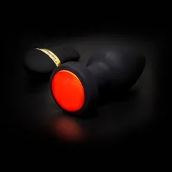 Lang Loys Kleine Vibrerende Buttplug Met Remote Control En Gekleurde LED Verlichting -Sex Toys winkel Kleine Vibrerende Buttplug met remote control en gekleurde LED verlichting 9