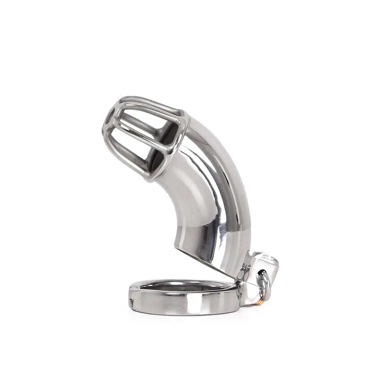 Kiotos Steel Kuisheidskooi RVS Met Slot 1 Kiotos Steel Kuisheidskooi RVS Met Slot