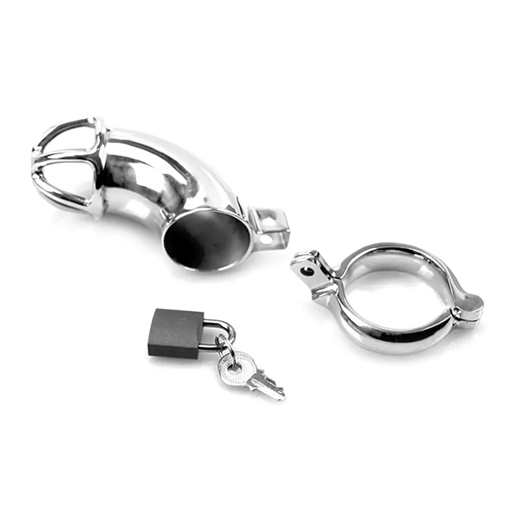 Kiotos Steel Kuisheidskooi RVS Met Slot 3 Kiotos Steel Kuisheidskooi RVS Met Slot - Afbeelding 3