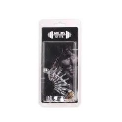 Kiotos Steel Kuisheidskooi Met Plasbuis Plug En Hangslot -Sex Toys winkel Kuisheidskooi met plasbuis plug en hangslot 6