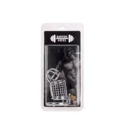 Perfect Lover Kuishuidskooi - Chastity Cage Kippengaas Metaal Met Hangslot -Sex Toys winkel Kuishuidskooi Chastity Cage Kippengaas metaal met hangslot 5