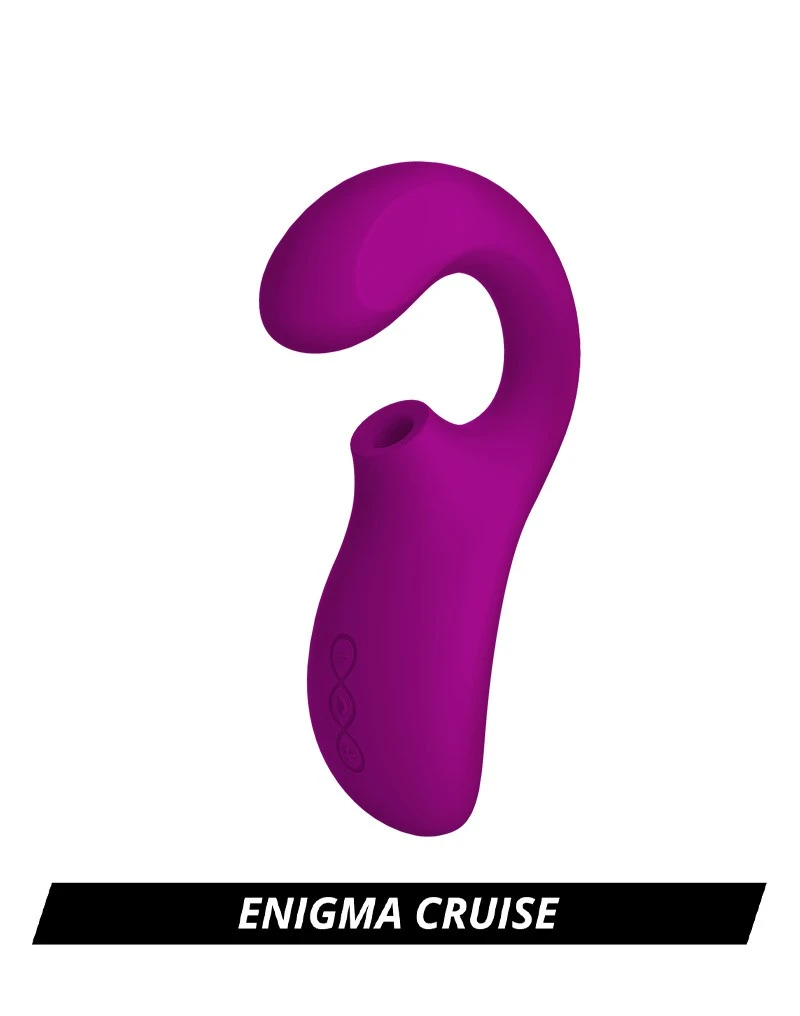 LELO - Enigma Cruise Dual Stimulation Luchtdruk èn G-spot Vibrator - Paars 1 LELO - Enigma Cruise Dual Stimulation Luchtdruk èn G-spot Vibrator - Paars