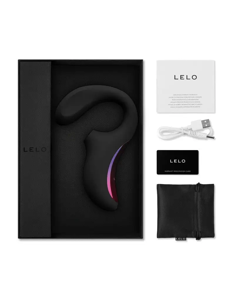 LELO - Enigma Cruise Dual Stimulation Luchtdruk èn G-spot Vibrator - Zwart 2 LELO - Enigma Cruise Dual Stimulation Luchtdruk èn G-spot Vibrator - Zwart - Afbeelding 2