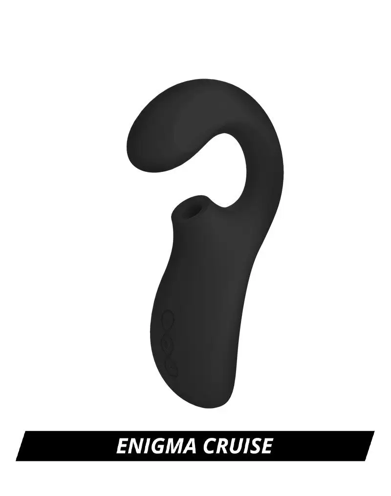 LELO - Enigma Cruise Dual Stimulation Luchtdruk èn G-spot Vibrator - Zwart 1 LELO - Enigma Cruise Dual Stimulation Luchtdruk èn G-spot Vibrator - Zwart