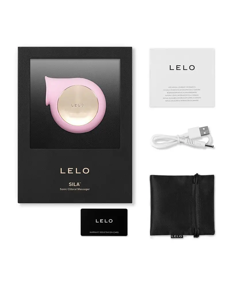 LELO - Sila Pink Luchtdruk Sonic Vibrator 3 LELO - Sila Pink Luchtdruk Sonic Vibrator - Afbeelding 3