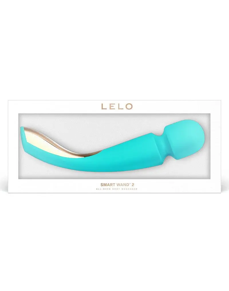 LELO - Smart Wand 2 Wand Vibrator - Aqua 1 LELO - Smart Wand 2 Wand Vibrator - Aqua
