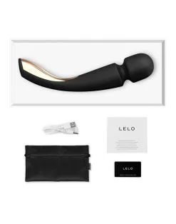 LELO - Smart Wand 2.0 Medium Vibrator - Zwart -Sex Toys winkel LELO Smart Wand 2 0 Medium vibrator zwart 3