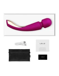 LELO - Smart Wand Medium Vibrator - Roze -Sex Toys winkel LELO Smart Wand Medium Vibrator Roze 3