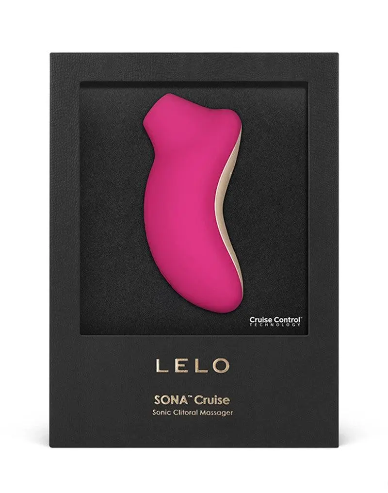 LELO - Sona Cruise Luchtdruk Vibrator - Kersrood 3 LELO - Sona Cruise Luchtdruk Vibrator - Kersrood - Afbeelding 3